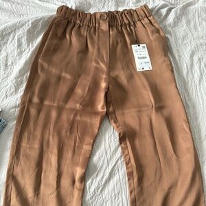 Zara Silk like pants